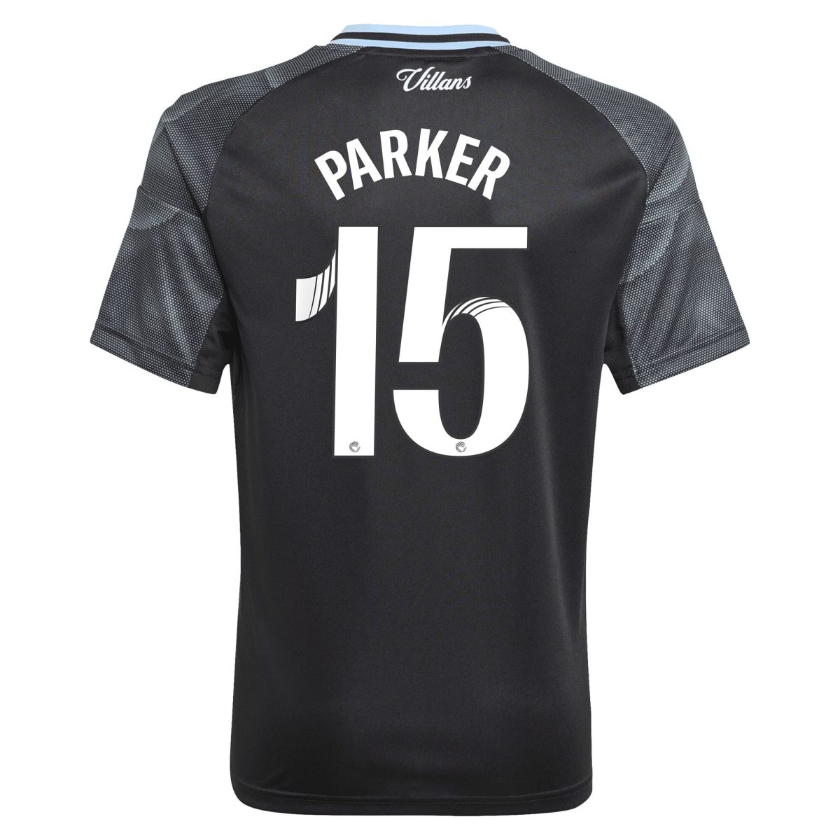 Aston Villa Shirts - aston villa adidas wsl away shirt 2025-26 – kids with parker 15 printing Collection of Official Fan Gear