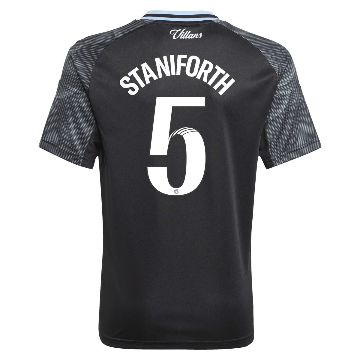 Aston Villa Shirts - aston villa adidas wsl away shirt 2025-26 – kids with staniforth 5 printing Collection of Official Fan Gear
