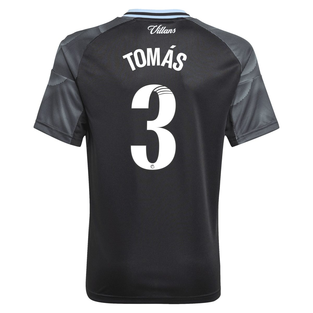 Aston Villa Shirts - aston villa adidas wsl away shirt 2025-26 – kids with tomás 3 printing Collection of Official Fan Gear