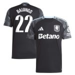 Aston Villa Shirts - aston villa adidas wsl away shirt 2025-26 with baijings 22 printing Collection of Official Fan Gear