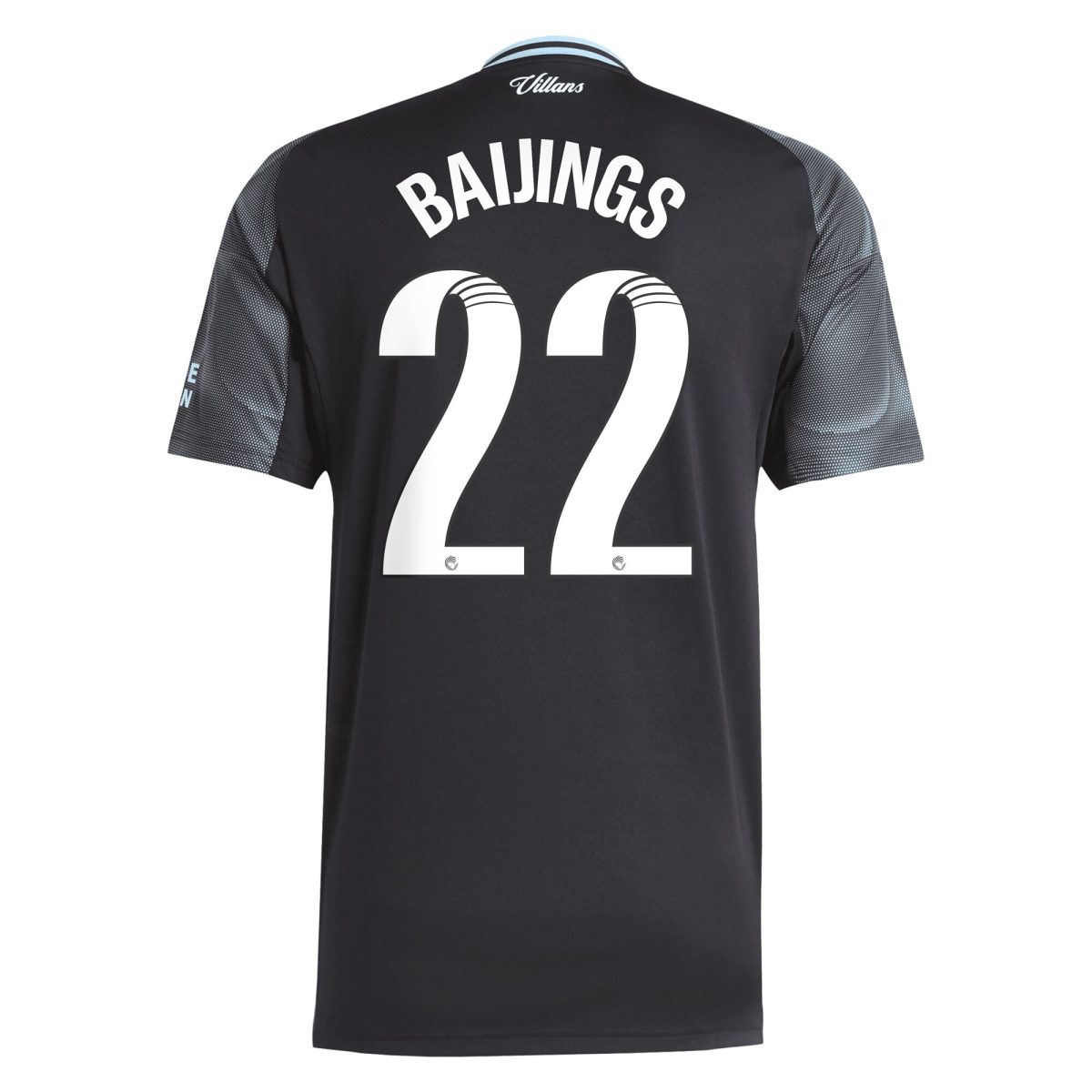 Aston Villa Shirts - aston villa adidas wsl away shirt 2025-26 with baijings 22 printing Collection of Official Fan Gear