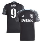 Aston Villa Shirts - aston villa adidas wsl away shirt 2025-26 with daly 9 printing Collection of Official Fan Gear