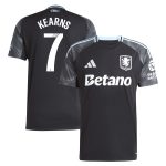Aston Villa Shirts - aston villa adidas wsl away shirt 2025-26 with kearns 7 printing Collection of Official Fan Gear