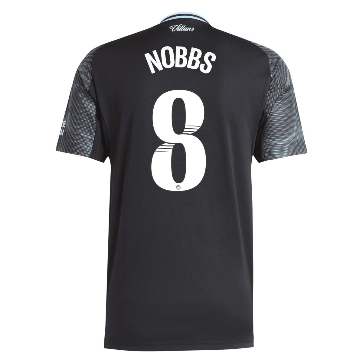 Aston Villa Shirts - aston villa adidas wsl away shirt 2025-26 with nobbs 8 printing Collection of Official Fan Gear