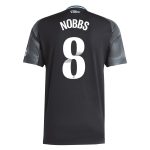 Aston Villa Shirts - aston villa adidas wsl away shirt 2025-26 with nobbs 8 printing Collection of Official Fan Gear