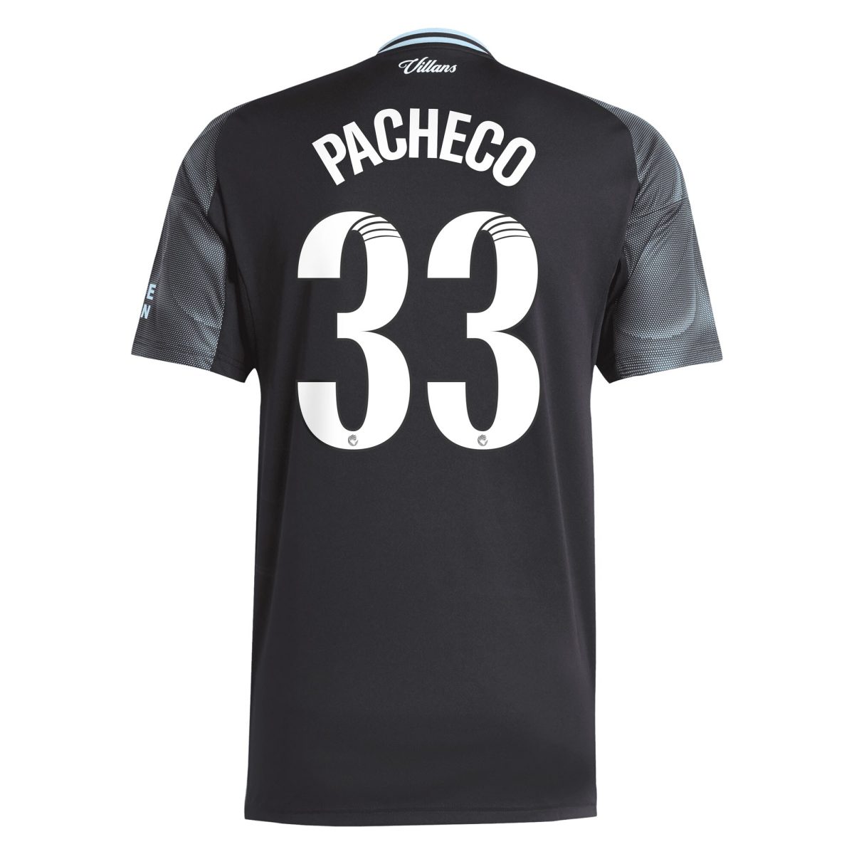 Aston Villa Shirts - aston villa adidas wsl away shirt 2025-26 with pacheco 33 printing Collection of Official Fan Gear