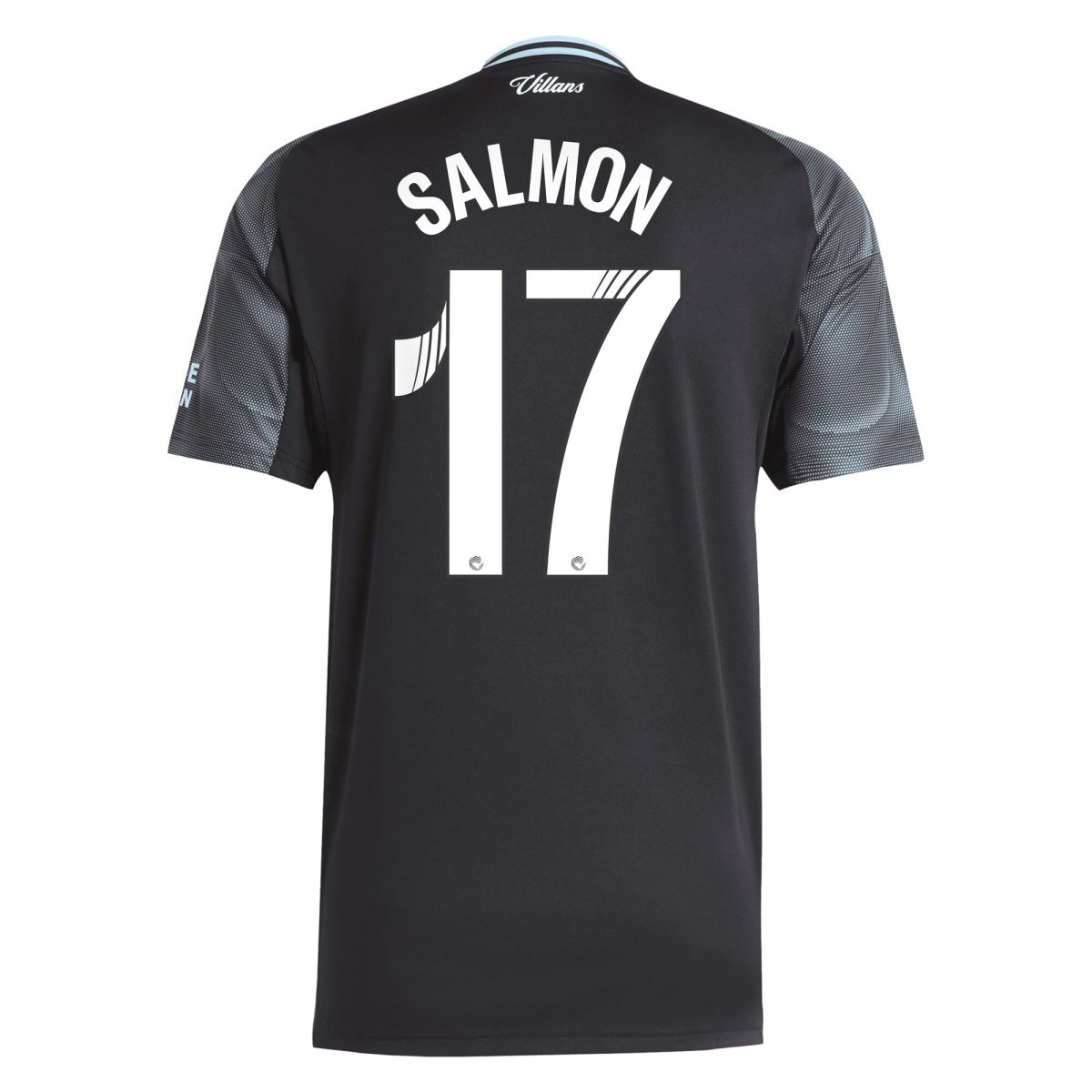 Aston Villa Shirts - aston villa adidas wsl away shirt 2025-26 with salmon 17 printing Collection of Official Fan Gear