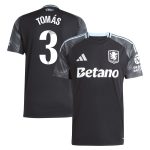 Aston Villa Shirts - aston villa adidas wsl away shirt 2025-26 with tomás 3 printing Collection of Official Fan Gear