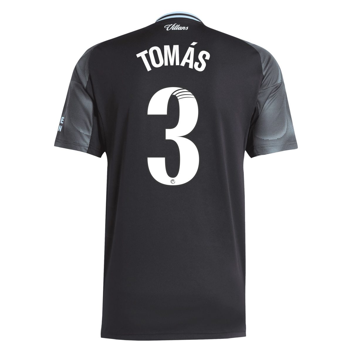 Aston Villa Shirts - aston villa adidas wsl away shirt 2025-26 with tomás 3 printing Collection of Official Fan Gear