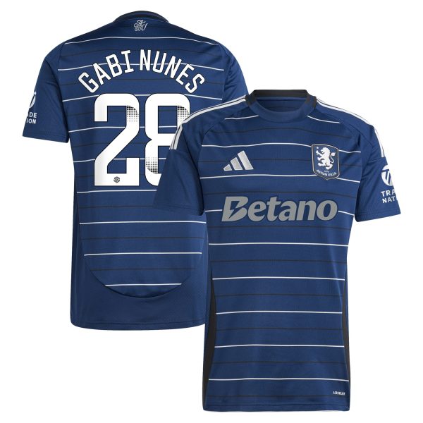 Aston Villa Shirts - aston villa adidas wsl third shirt 2024-25 with gabi nunes 28 printing Collection of Official Fan Gear