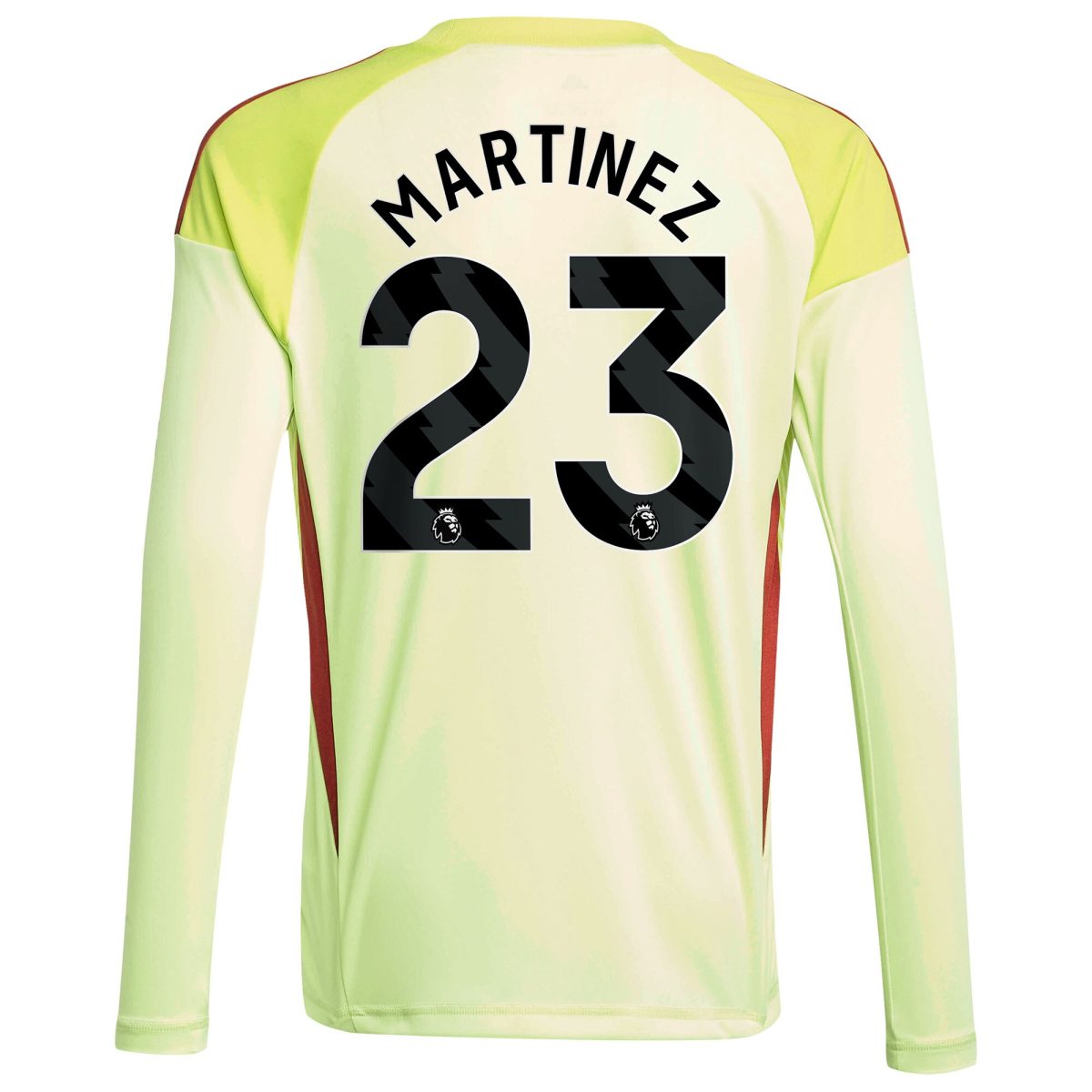 Aston Villa Shirts - aston villa away goalkeeper shirt 2025-26 – kids with martinez 23 printing Collection of Official Fan Gear