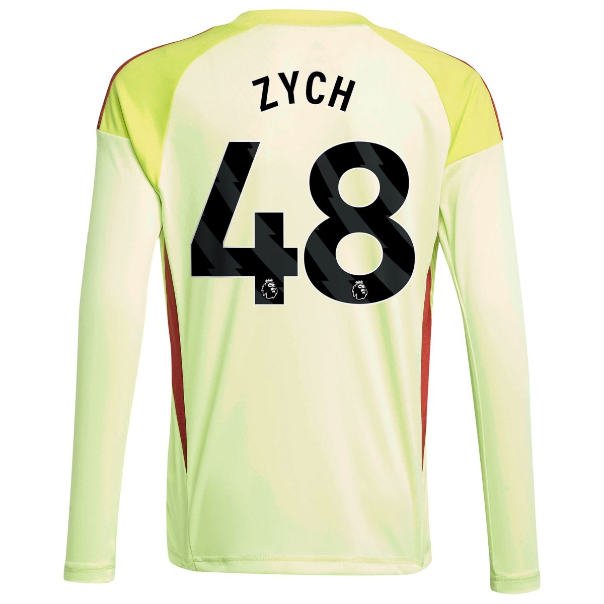 Aston Villa Shirts - aston villa away goalkeeper shirt 2025-26 – kids with zych 48 printing Collection of Official Fan Gear