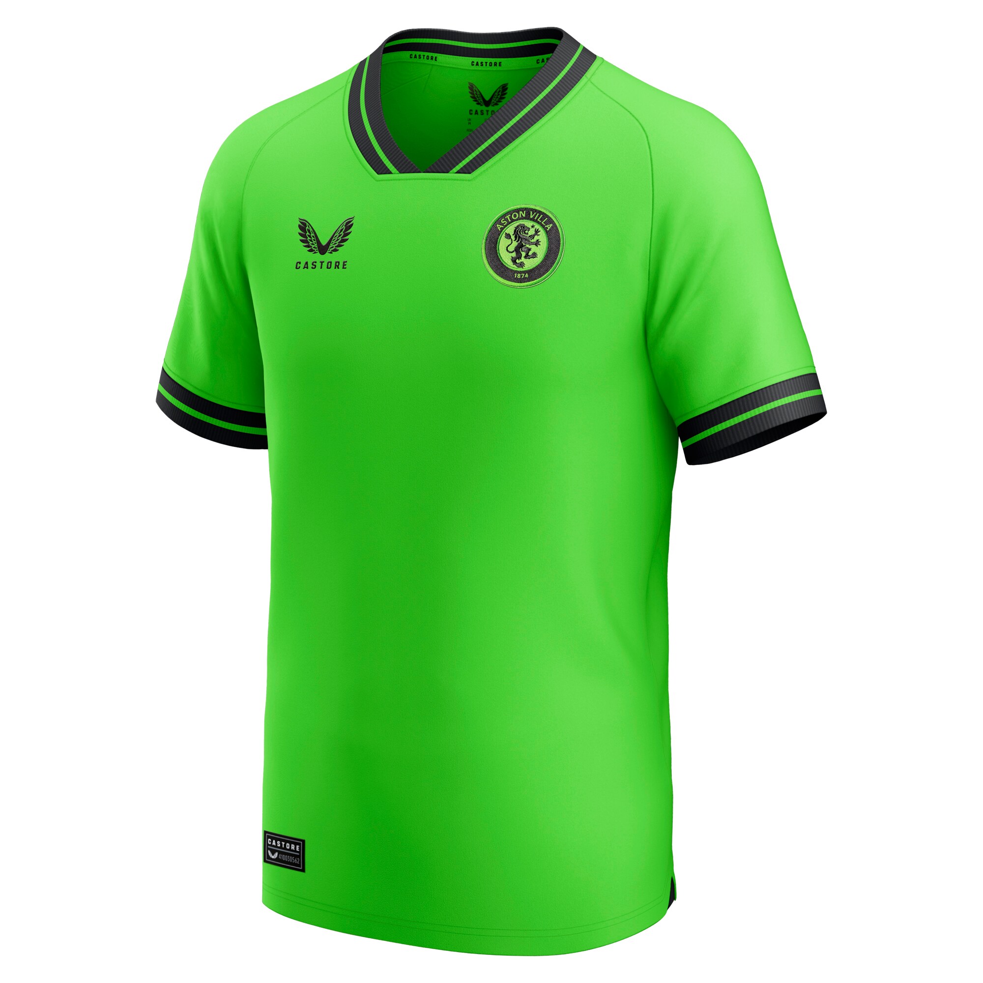 Aston Villa Shirts - aston villa castore away goalkeeper shirt 2023-24 – kids with custom printing Collection of Official Fan Gear