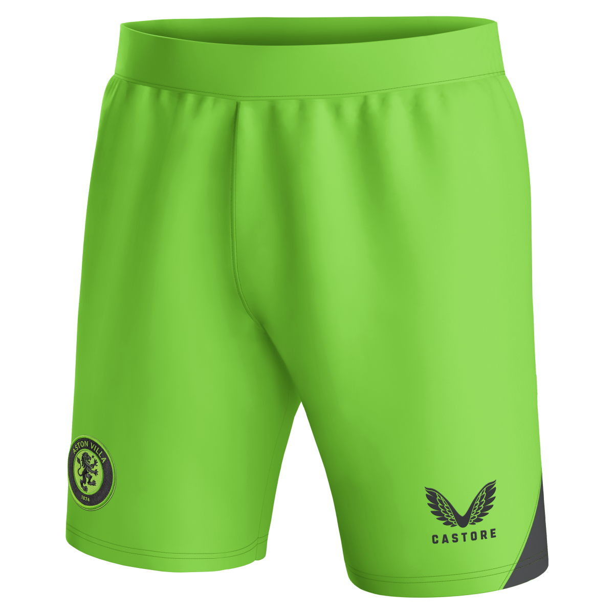 Aston Villa Shirts - aston villa castore away goalkeeper shorts 2023-24 – kids – 13385917 with custom printing Collection of Official Fan Gear