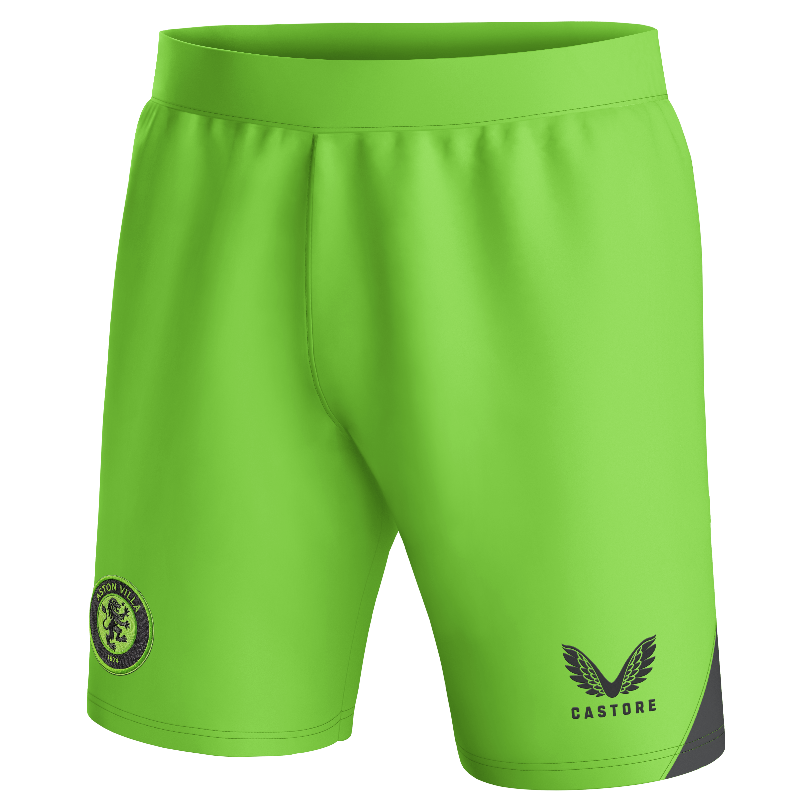 Aston Villa Shirts - aston villa castore away goalkeeper shorts 2023-24 – kids – 13385917 with custom printing Collection of Official Fan Gear