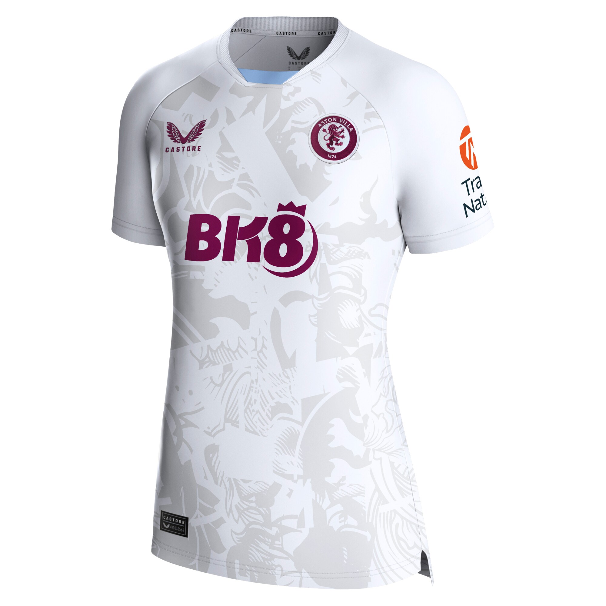 Aston Villa Shirts - aston villa castore away shirt 2023-24 – womens with custom printing Collection of Official Fan Gear