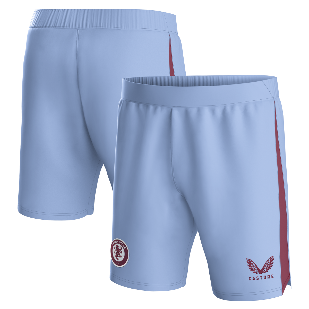 Aston Villa Shirts - aston villa castore away shorts 2023-24 – kids with custom printing Collection of Official Fan Gear