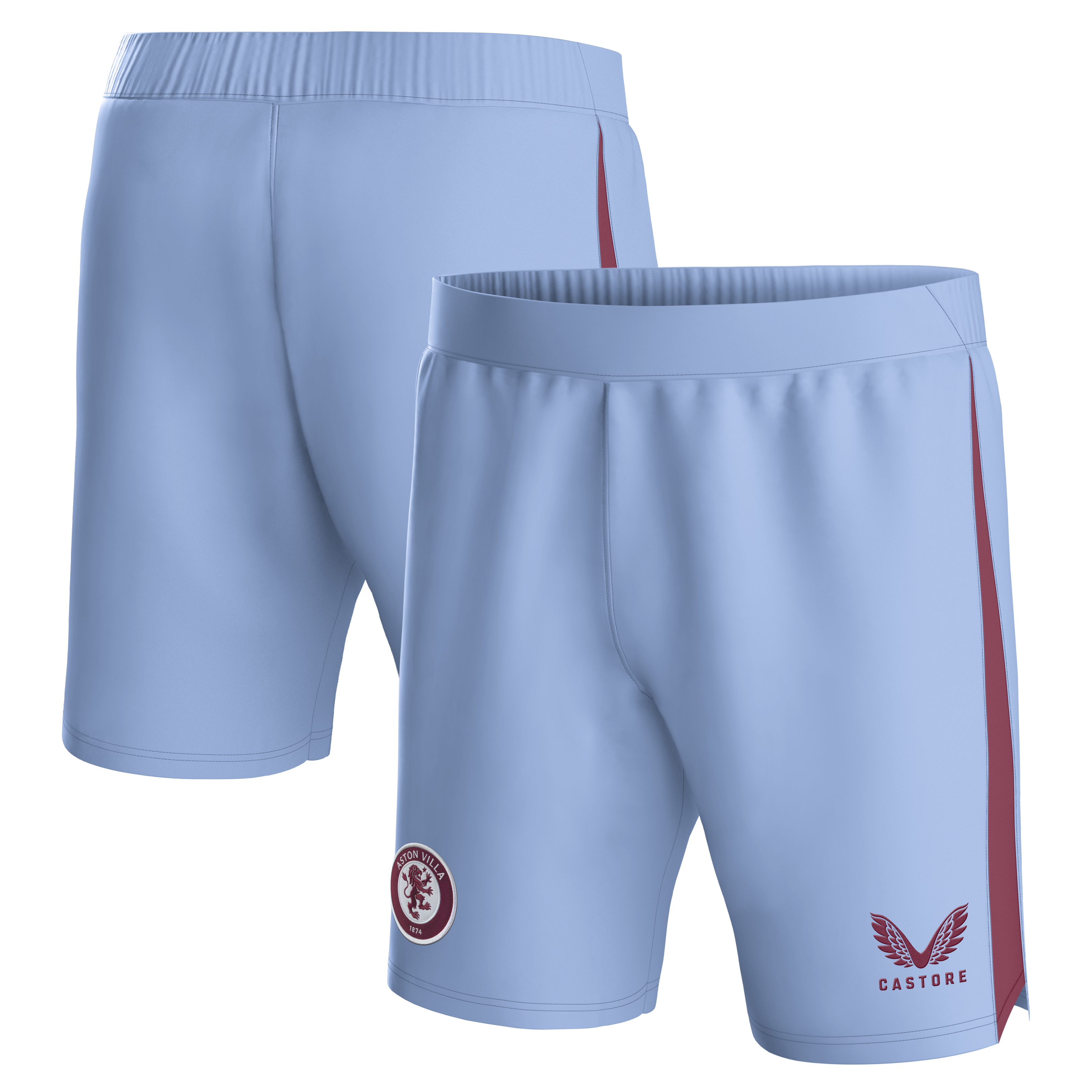Aston Villa Shirts - aston villa castore away shorts 2023-24 – kids with custom printing Collection of Official Fan Gear