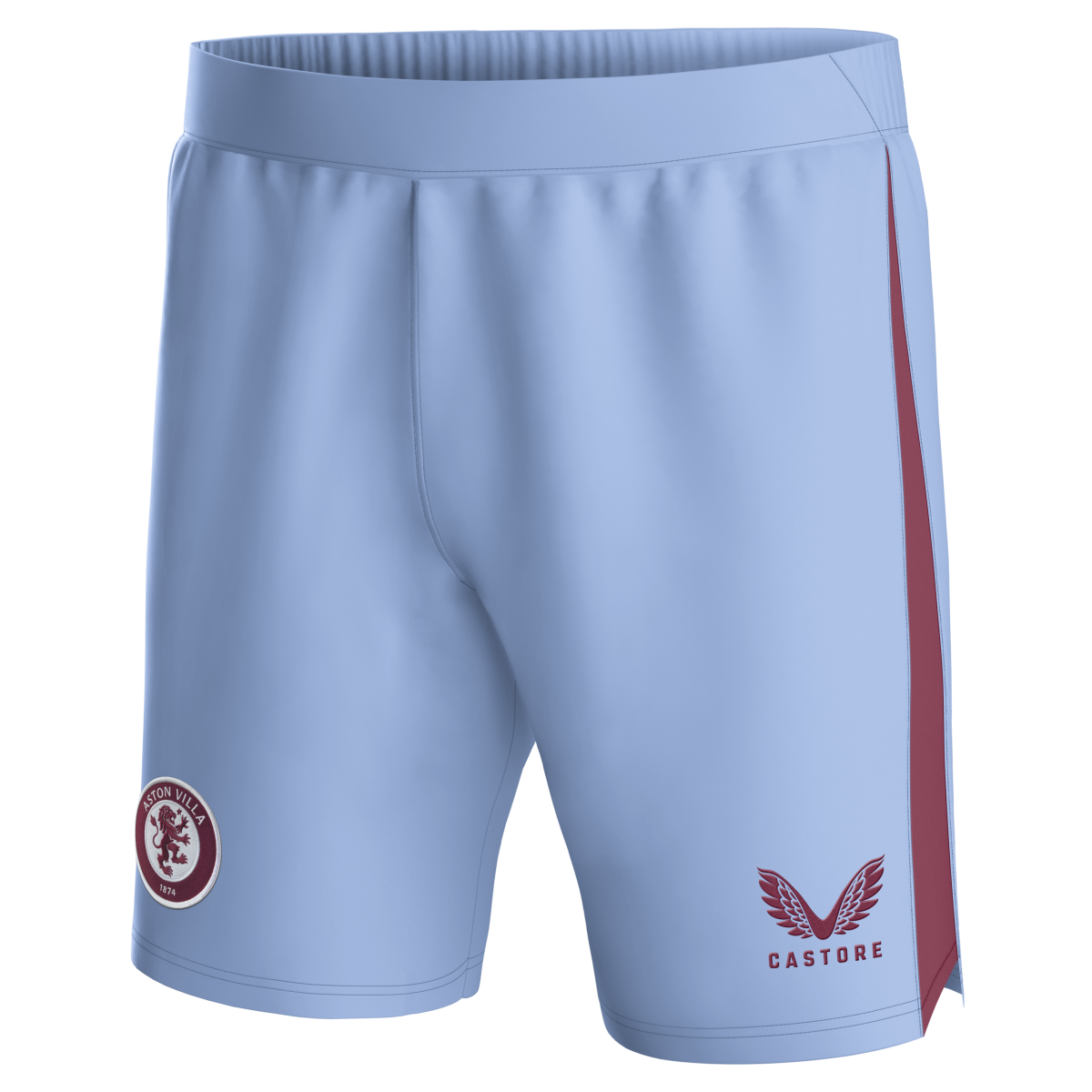 Aston Villa Shirts - aston villa castore away shorts 2023-24 – kids with custom printing Collection of Official Fan Gear