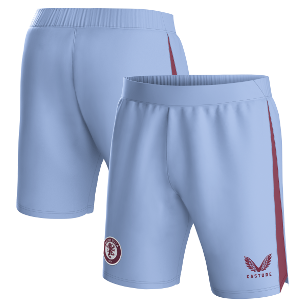 Aston Villa Shirts - aston villa castore away shorts 2023-24 with custom printing Collection of Official Fan Gear