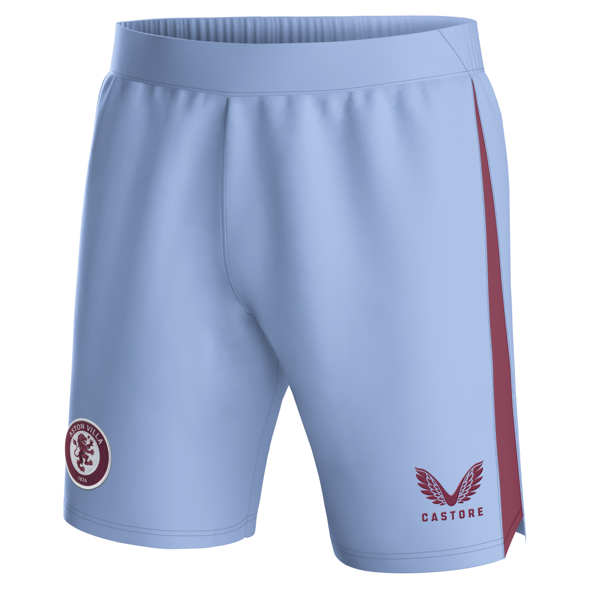 Aston Villa Shirts - aston villa castore away shorts 2023-24 with custom printing Collection of Official Fan Gear