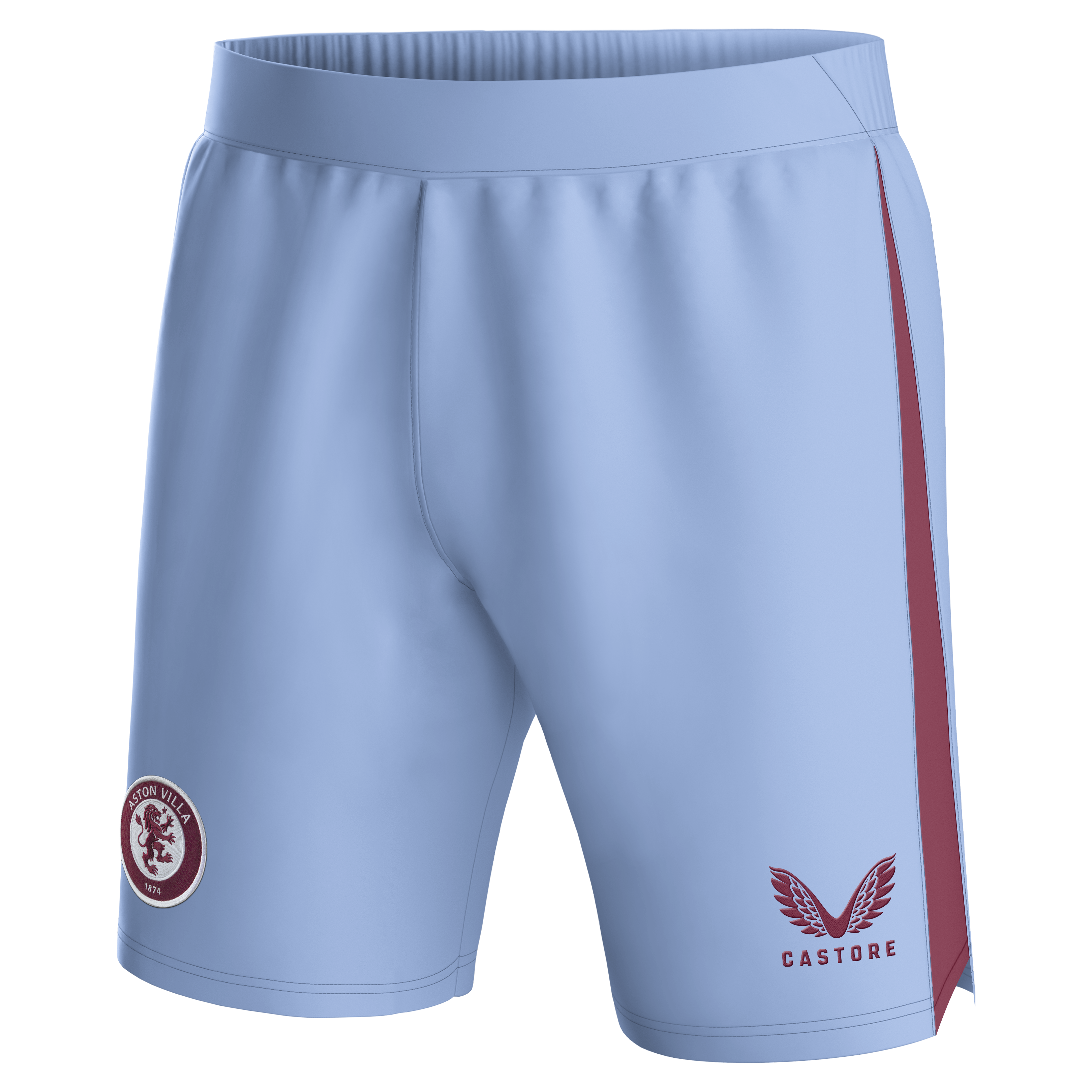 Aston Villa Shirts - aston villa castore away shorts 2023-24 with custom printing Collection of Official Fan Gear