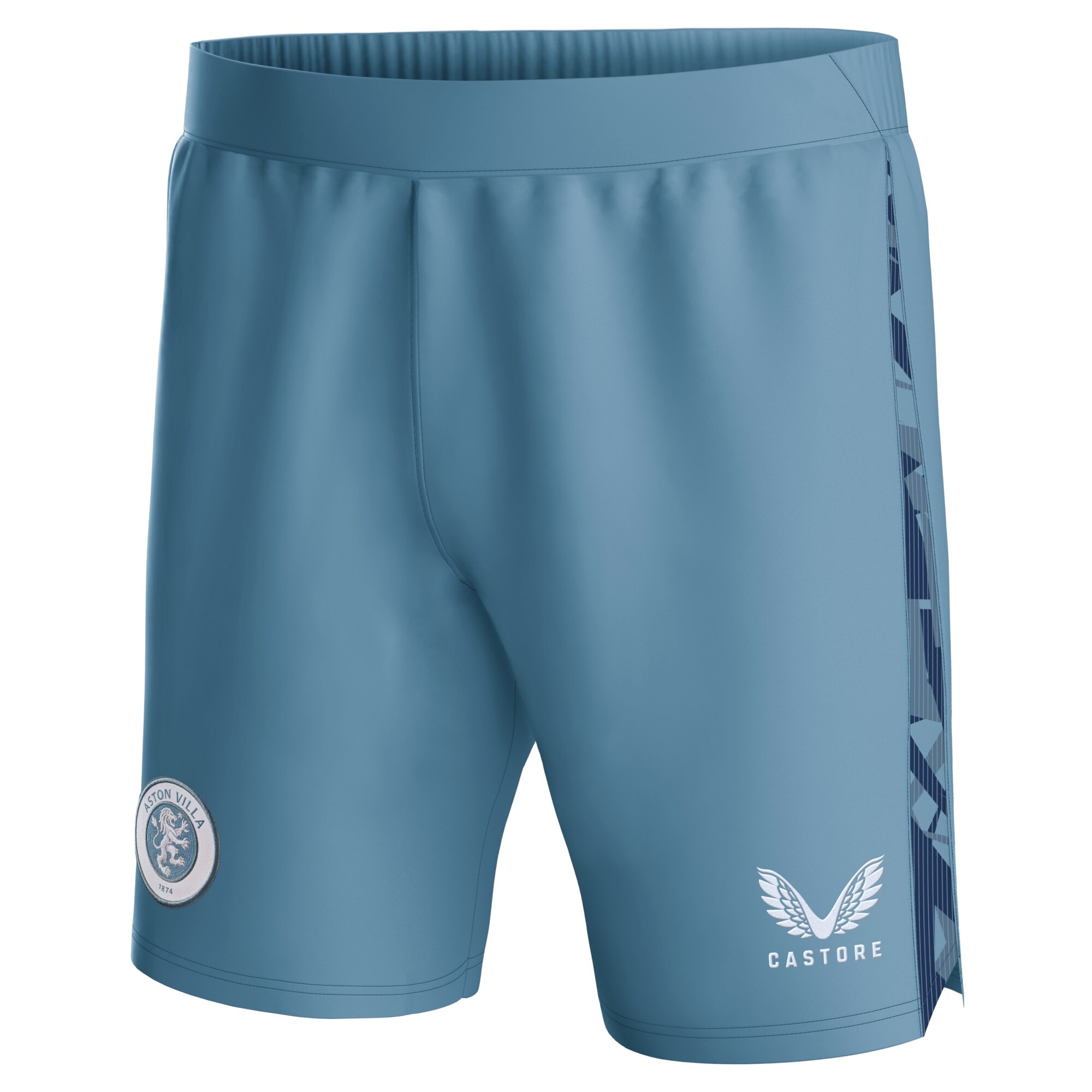 Aston Villa Shirts - aston villa castore third shorts 2023-24 – kids with custom printing Collection of Official Fan Gear