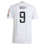 Aston Villa Shirts - aston villa wsl adidas away authentic shirt 2024-25 with daly 9 printing Collection of Official Fan Gear
