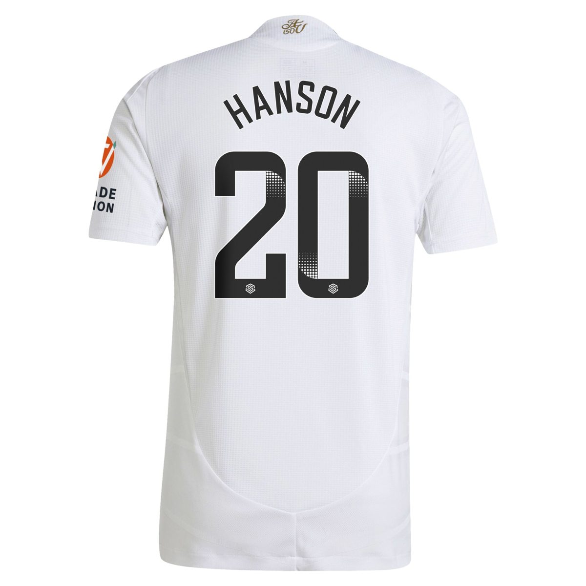 Aston Villa Shirts - aston villa wsl adidas away authentic shirt 2024-25 with hanson 20 printing Collection of Official Fan Gear