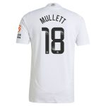 Aston Villa Shirts - aston villa wsl adidas away authentic shirt 2024-25 with mullett 18 printing Collection of Official Fan Gear