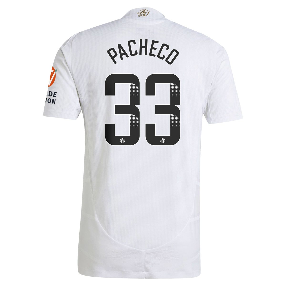 Aston Villa Shirts - aston villa wsl adidas away authentic shirt 2024-25 with pacheco 33 printing Collection of Official Fan Gear