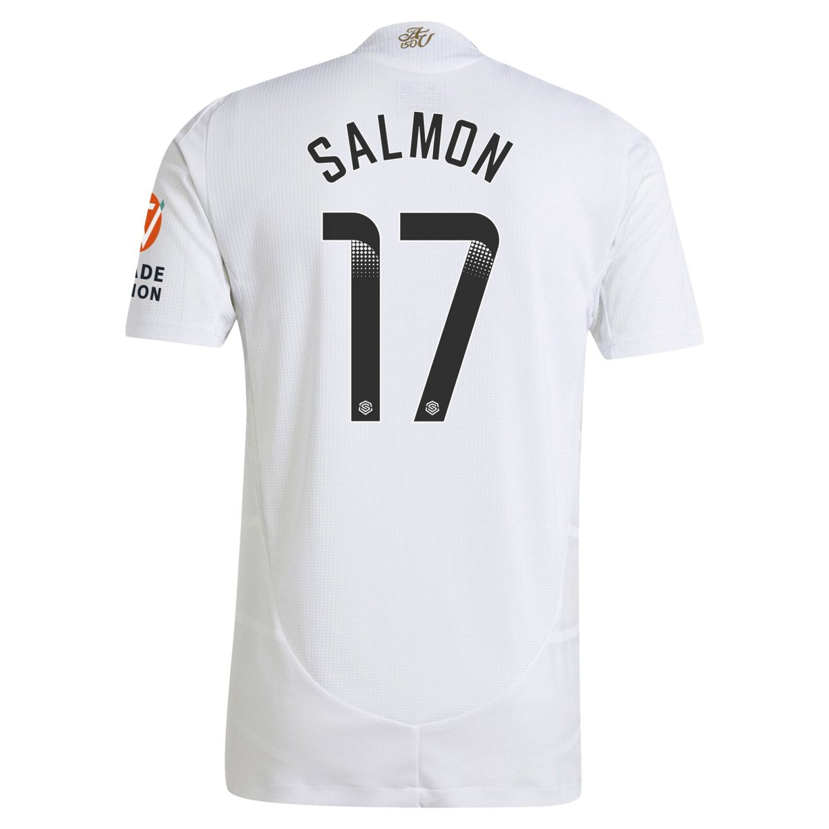Aston Villa Shirts - aston villa wsl adidas away authentic shirt 2024-25 with salmon 17 printing Collection of Official Fan Gear