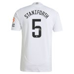 Aston Villa Shirts - aston villa wsl adidas away authentic shirt 2024-25 with staniforth 5 printing Collection of Official Fan Gear