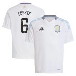 Aston Villa Shirts - aston villa wsl adidas away shirt 2024-25 – kids with corsie 6 printing Collection of Official Fan Gear