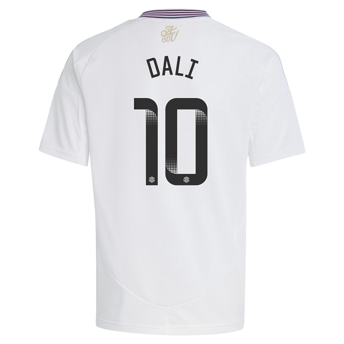 Aston Villa Shirts - aston villa wsl adidas away shirt 2024-25 – kids with dali 10 printing Collection of Official Fan Gear