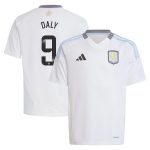 Aston Villa Shirts - aston villa wsl adidas away shirt 2024-25 – kids with daly 9 printing Collection of Official Fan Gear