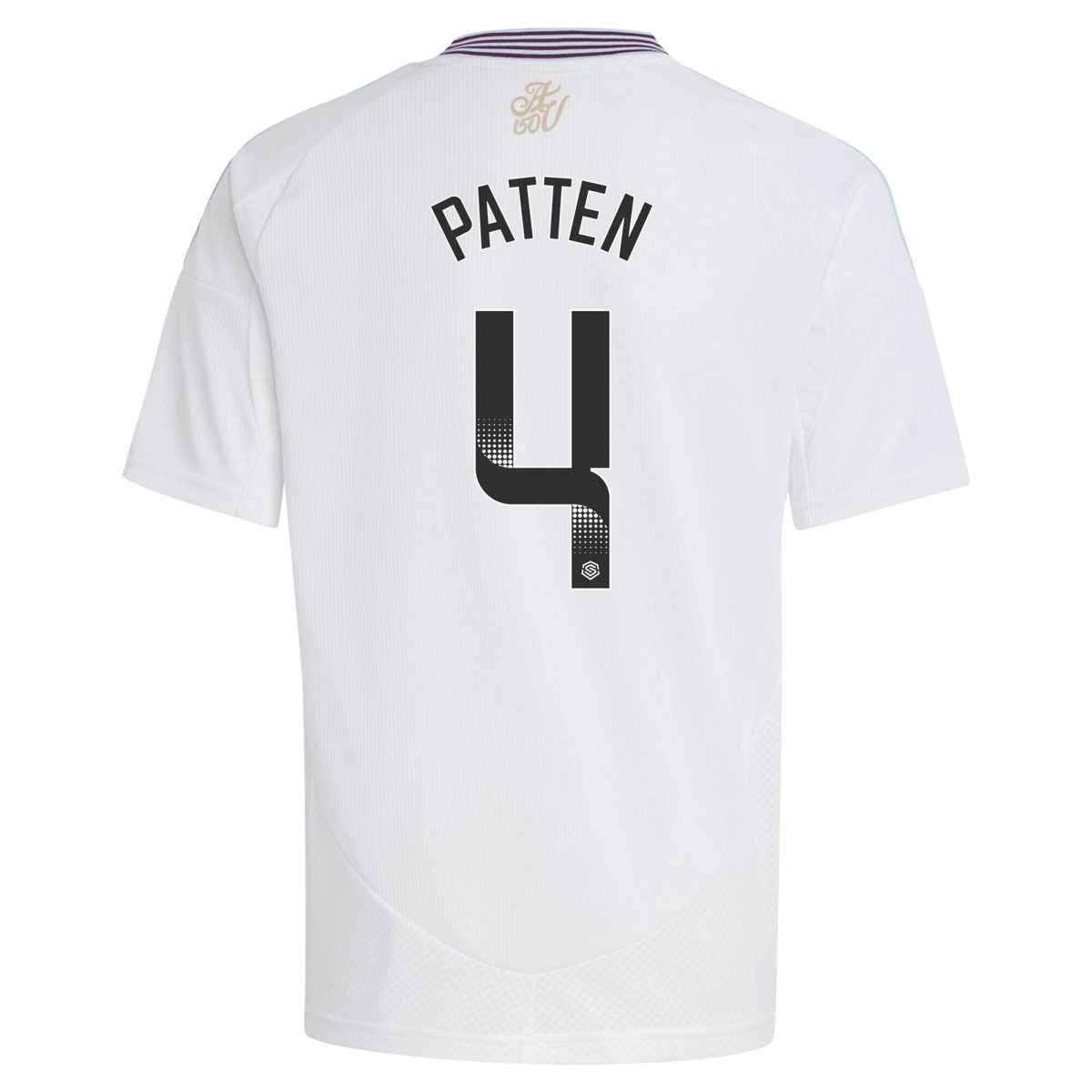 Aston Villa Shirts - aston villa wsl adidas away shirt 2024-25 – kids with patten 4 printing Collection of Official Fan Gear