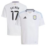 Aston Villa Shirts - aston villa wsl adidas away shirt 2024-25 – kids with salmon 17 printing Collection of Official Fan Gear