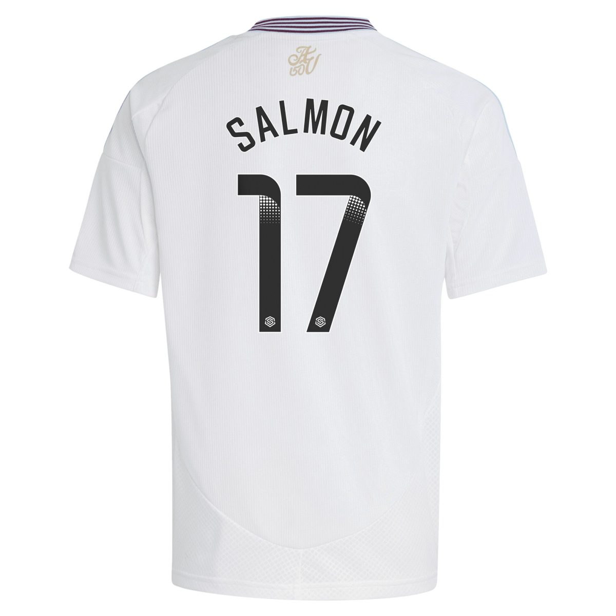 Aston Villa Shirts - aston villa wsl adidas away shirt 2024-25 – kids with salmon 17 printing Collection of Official Fan Gear