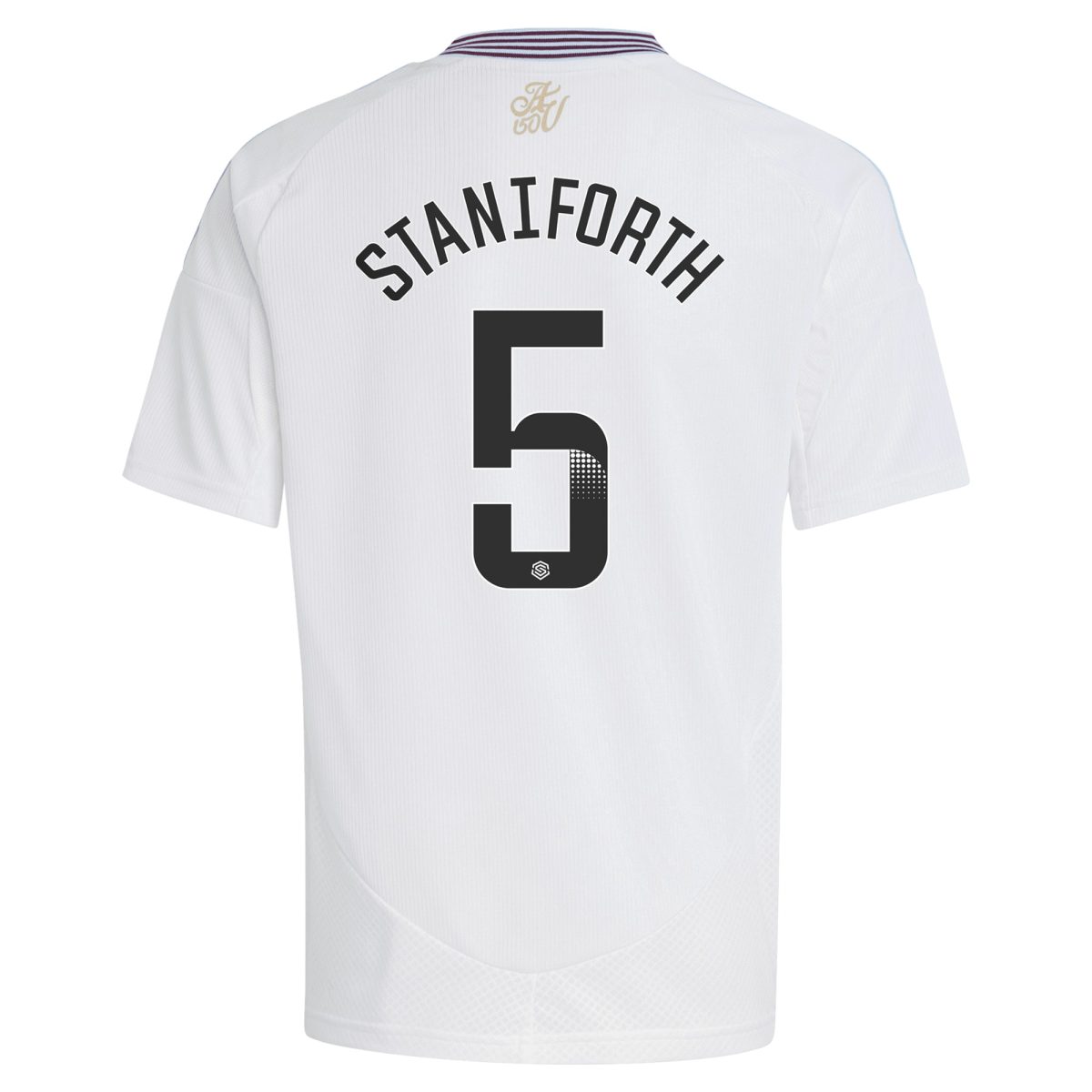 Aston Villa Shirts - aston villa wsl adidas away shirt 2024-25 – kids with staniforth 5 printing Collection of Official Fan Gear