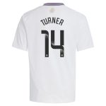 Aston Villa Shirts - aston villa wsl adidas away shirt 2024-25 – kids with turner 14 printing Collection of Official Fan Gear