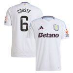 Aston Villa Shirts - aston villa wsl adidas away shirt 2024-25 with corsie 6 printing Collection of Official Fan Gear