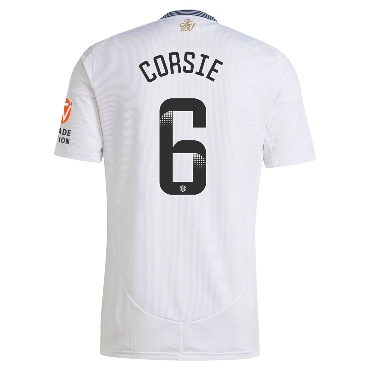 Aston Villa Shirts - aston villa wsl adidas away shirt 2024-25 with corsie 6 printing Collection of Official Fan Gear