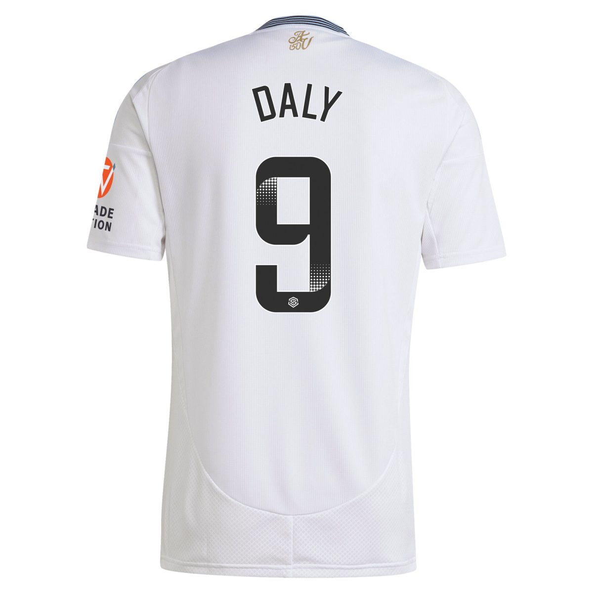 Aston Villa Shirts - aston villa wsl adidas away shirt 2024-25 with daly 9 printing Collection of Official Fan Gear