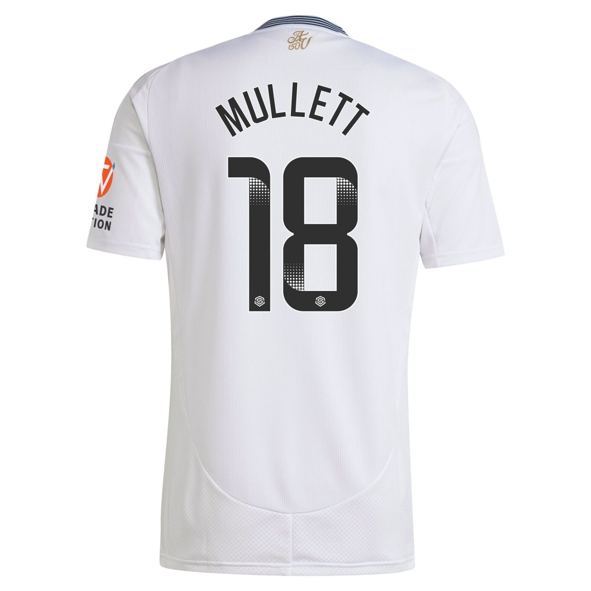 Aston Villa Shirts - aston villa wsl adidas away shirt 2024-25 with mullett 18 printing Collection of Official Fan Gear