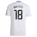 Aston Villa Shirts - aston villa wsl adidas away shirt 2024-25 with mullett 18 printing Collection of Official Fan Gear