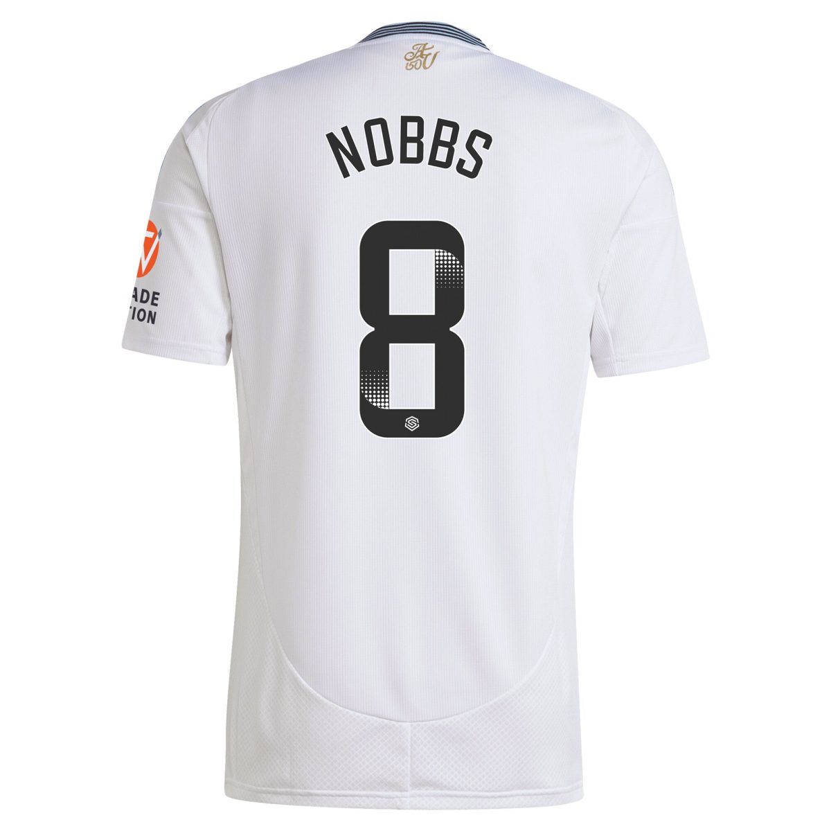 Aston Villa Shirts - aston villa wsl adidas away shirt 2024-25 with nobbs 8 printing Collection of Official Fan Gear