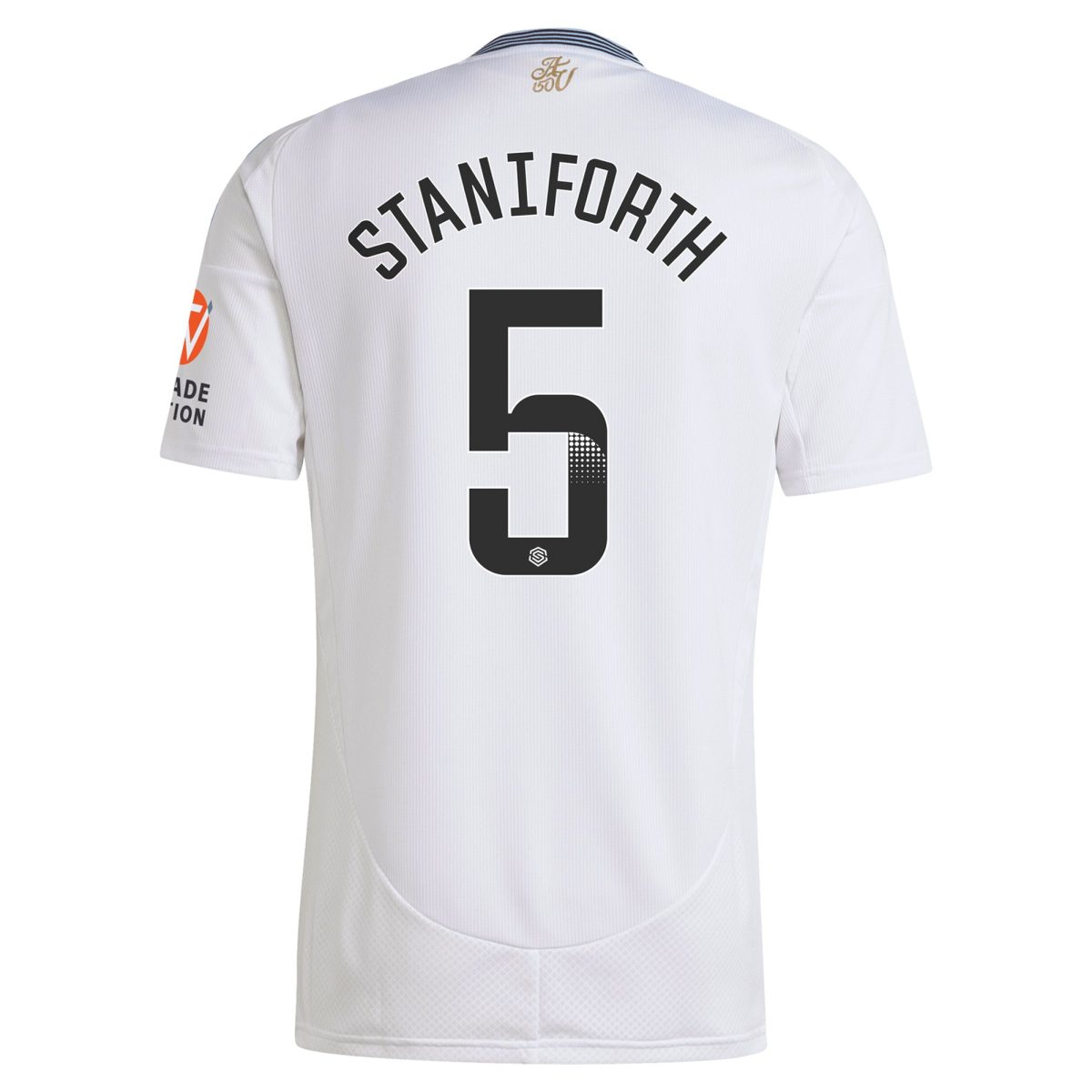 Aston Villa Shirts - aston villa wsl adidas away shirt 2024-25 with staniforth 5 printing Collection of Official Fan Gear