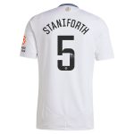 Aston Villa Shirts - aston villa wsl adidas away shirt 2024-25 with staniforth 5 printing Collection of Official Fan Gear