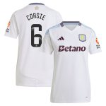 Aston Villa Shirts - aston villa wsl adidas away shirt 2024-25 – womens with corsie 6 printing Collection of Official Fan Gear